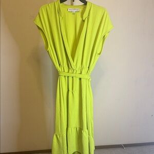 Emma‎ & Michele Lemon Midi Dress